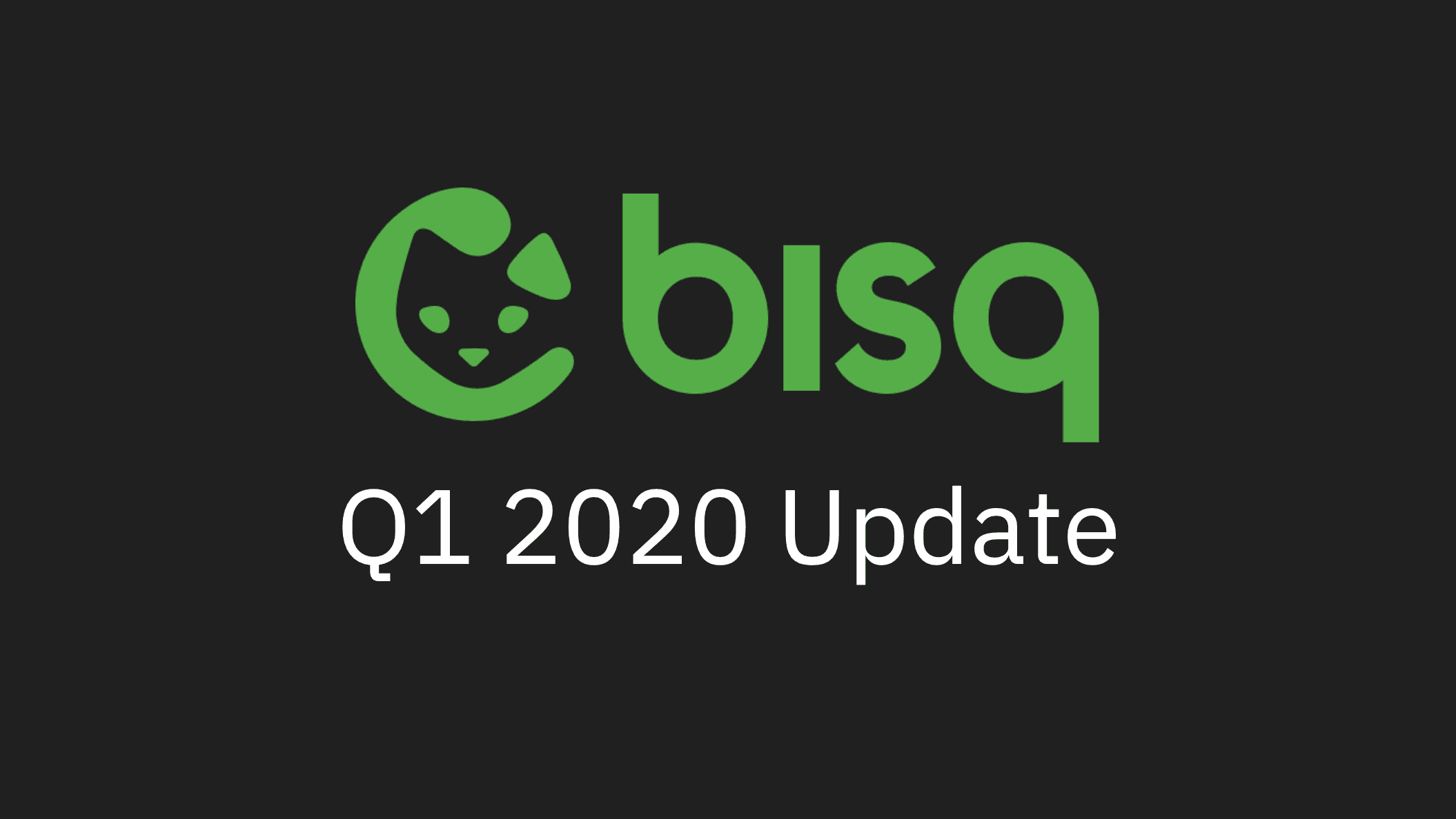 Bisq Q1 2020 Update